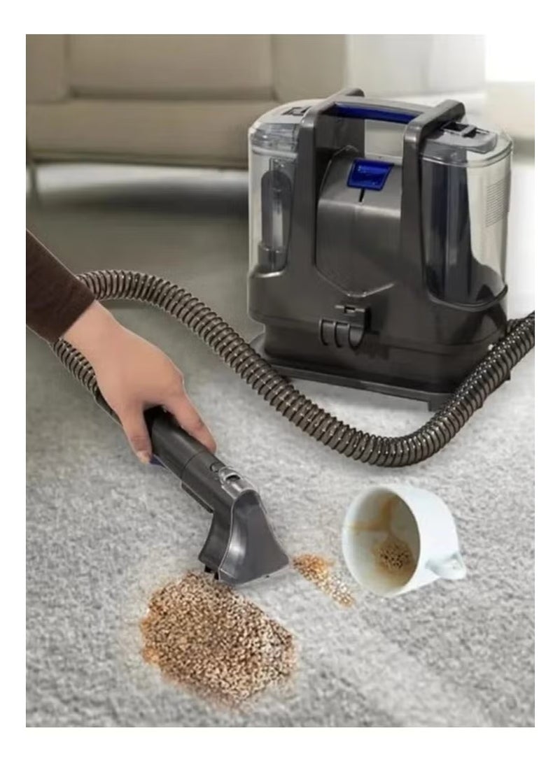 Denx منظف السجاد DX2908 – محرك قوي 450 واط، شفط عميق 15 كيلو باسكال، خزانين للماء، آلة تنظيف محمولة للأقمشة للسجاد، الأرائك، السلالم، الحيوانات الأليفة والأسطح المنزلية - Image 2